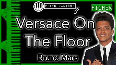 versace bruno mars karaoke